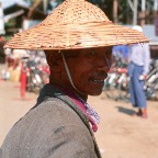 Man In Myitkyina Market