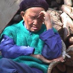 Old Han Woman Resting