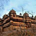 Back View Of Orchha Castle