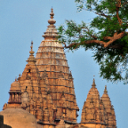 Spires in Central Orchha