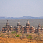 Group of Structures On The outskirt of Orchha