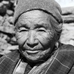 Old Woman in Ghorapani