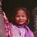 Little Girl in Kathmandu