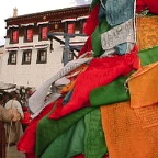Prayer Flags At The Jokhang Temple 1